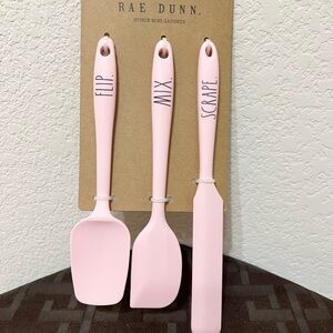 Rae Dunn pink 3 piece mini utensil set